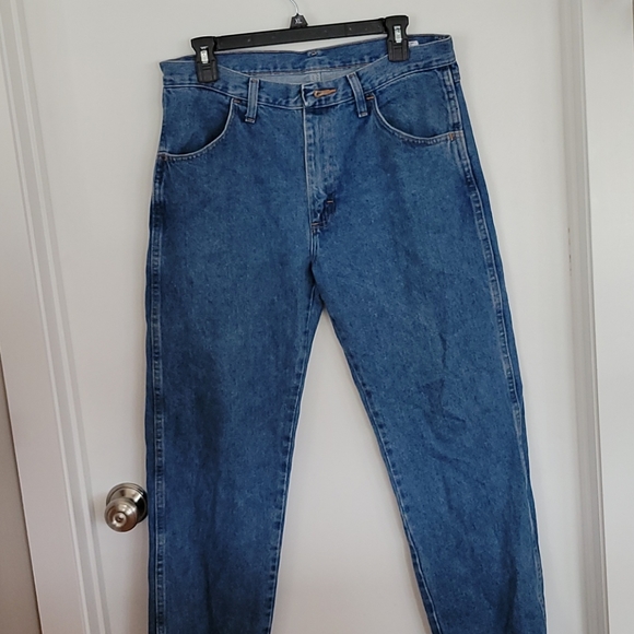 VINTAGE RUSTLER RIGID DENIM JEANS - Picture 1 of 9